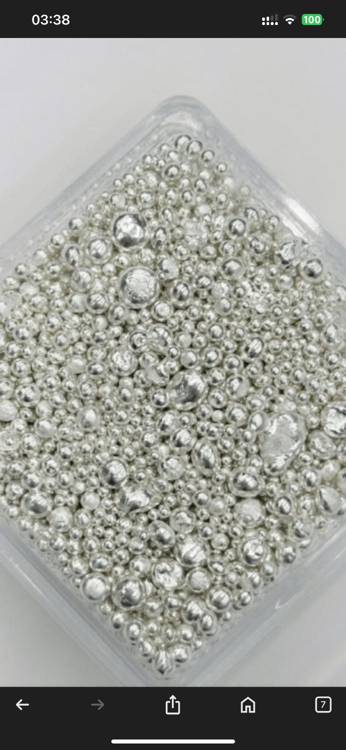 فروش و خرید و معاملات ساچمه نقره ایرانی و خارجی|جواهرات|تهران, سعادتآباد|دیوار