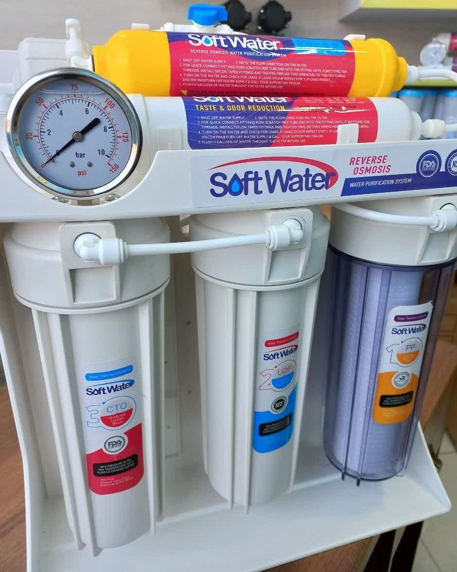 دستگاه تصفیه آب اسمزمعکوس سافت واترcck نصب گارانتی|آبسردکن و تصفیه آب|زابل, |دیوار