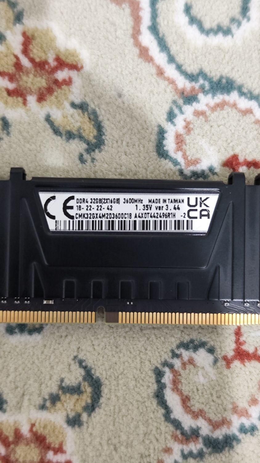رم ۳۲ گیگ کورسیر ram lpx 32gb|قطعات و لوازم جانبی رایانه|تهران, شهرک شریعتی|دیوار