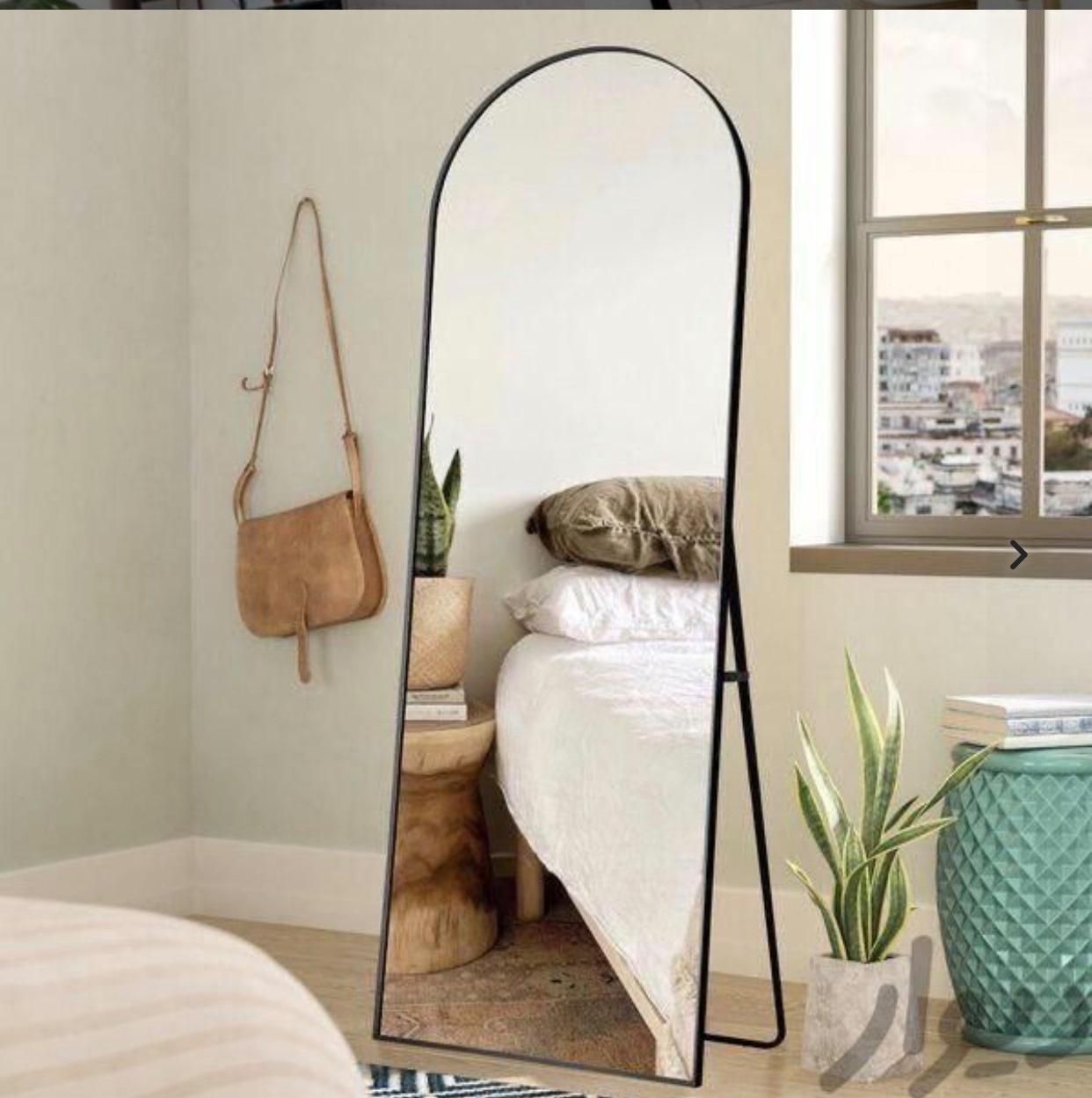 تولید اینه گنبدی قدی فلزی ساده پنجره ای پایه دار|آینه|کرج, گوهردشت|دیوار