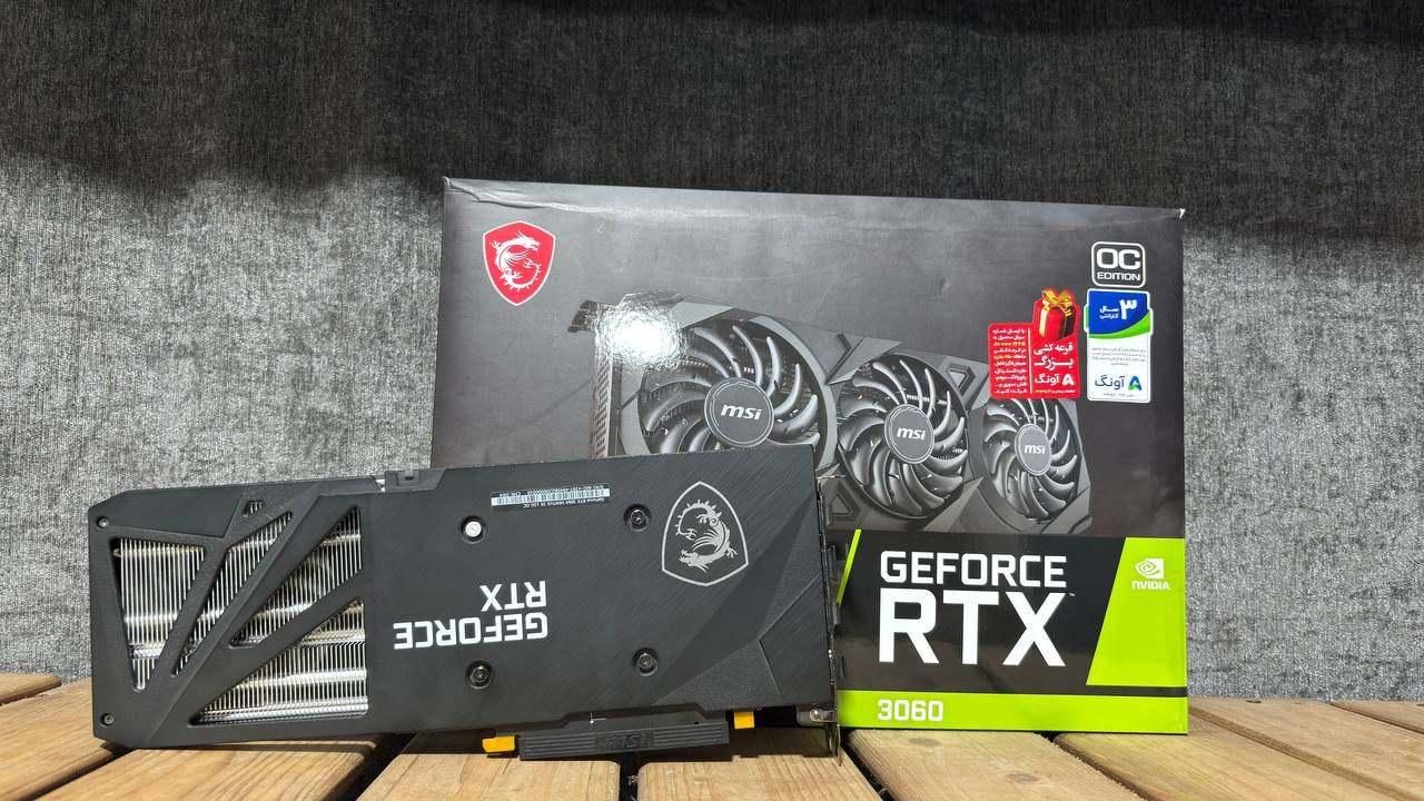 کارت گرافیک RTX 3060 TI MSI VENTUS 3X|قطعات و لوازم جانبی رایانه|تهران, والفجر|دیوار