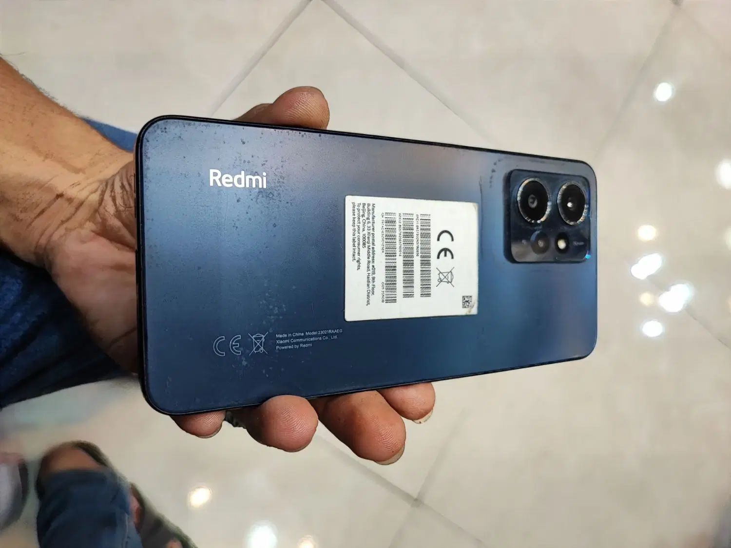 شیائومی Redmi Note 12 4G با حافظهٔ ۲۵۶ گیگابایت|موبایل|مشهد, طلاب|دیوار