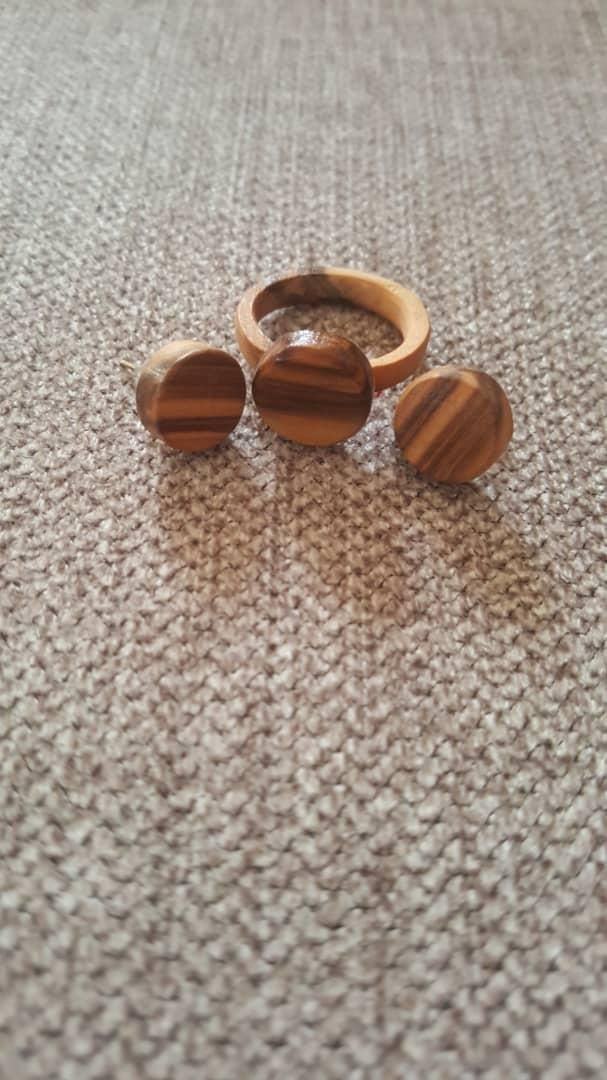 زیورالات چوبی دست ساز|زیورآلات و اکسسوری|رشت, باهنر|دیوار