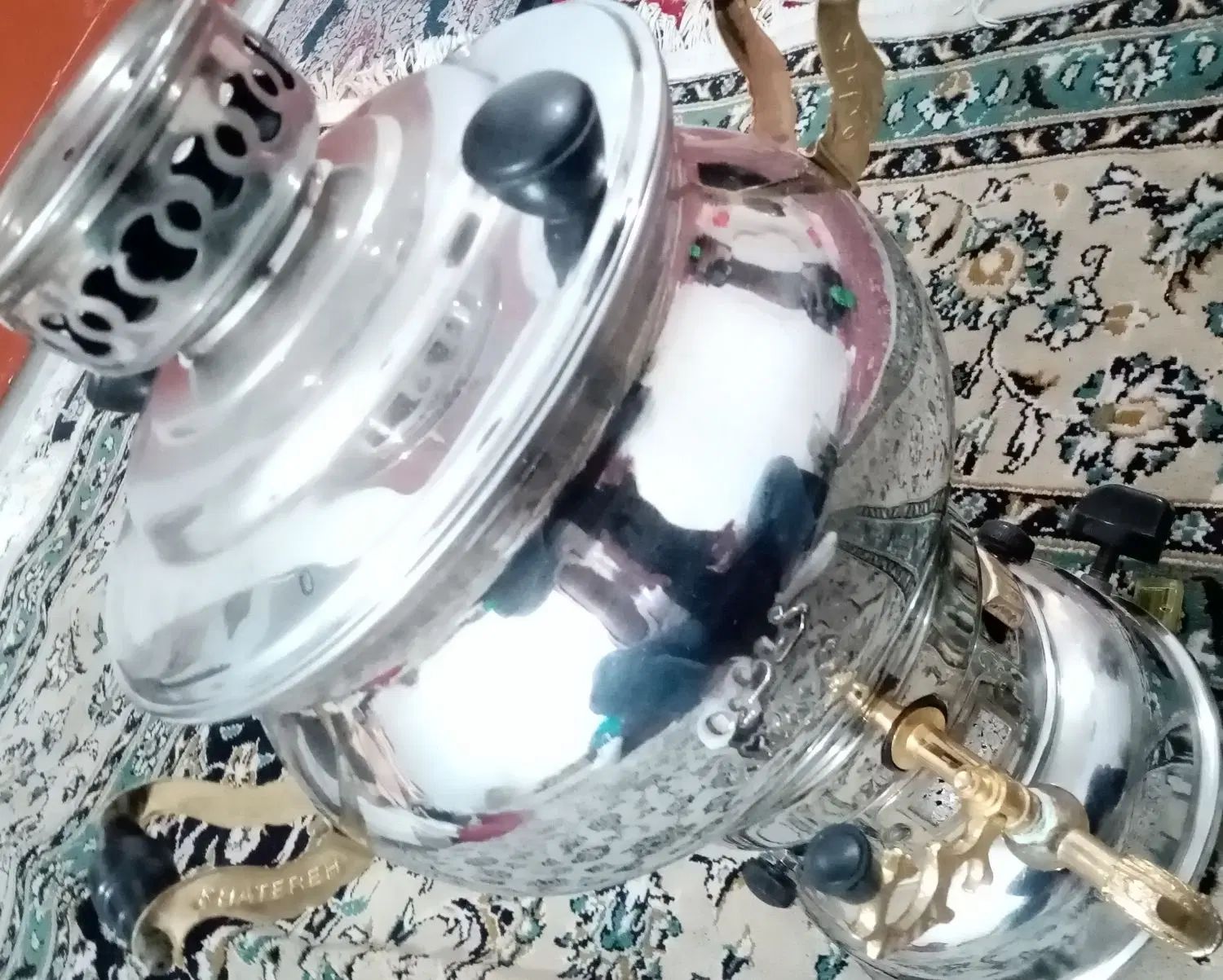 سماور گازی 6 لیتری خاطره|سماور، چای‌ساز، قهوه‌ساز|تهران, نظام‌آباد|دیوار