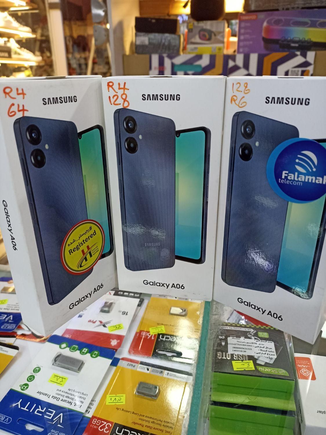 سامسونگ Galaxy A06 با حافظهٔ ۶۴ گیگابایت|موبایل|تهران, کوی فردوس|دیوار