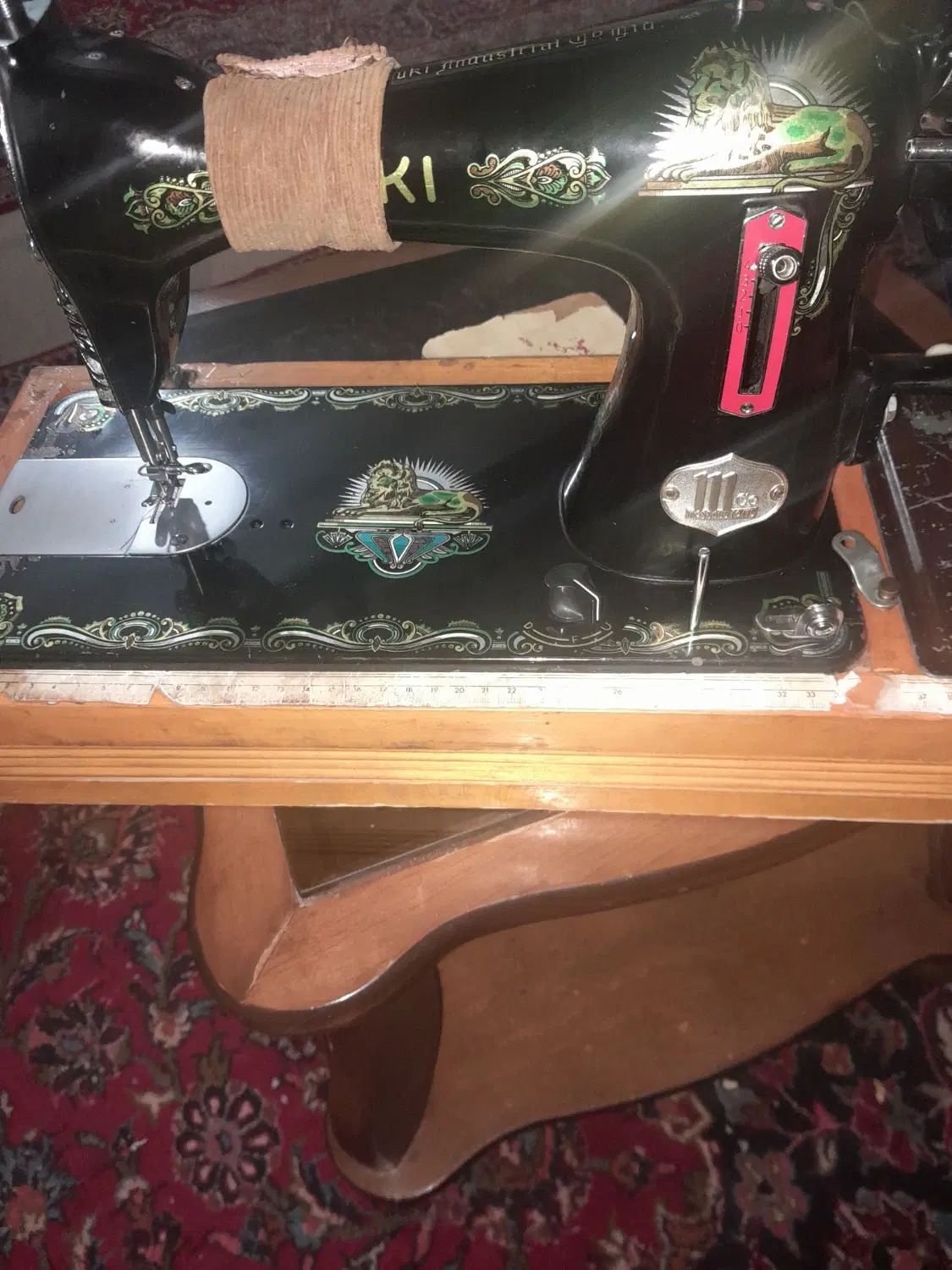 چرخ خیاطی دستی مارک ژوکی ژاپن قیمت مناسب|چرخ خیاطی و ریسندگی|اصفهان, آفاران|دیوار
