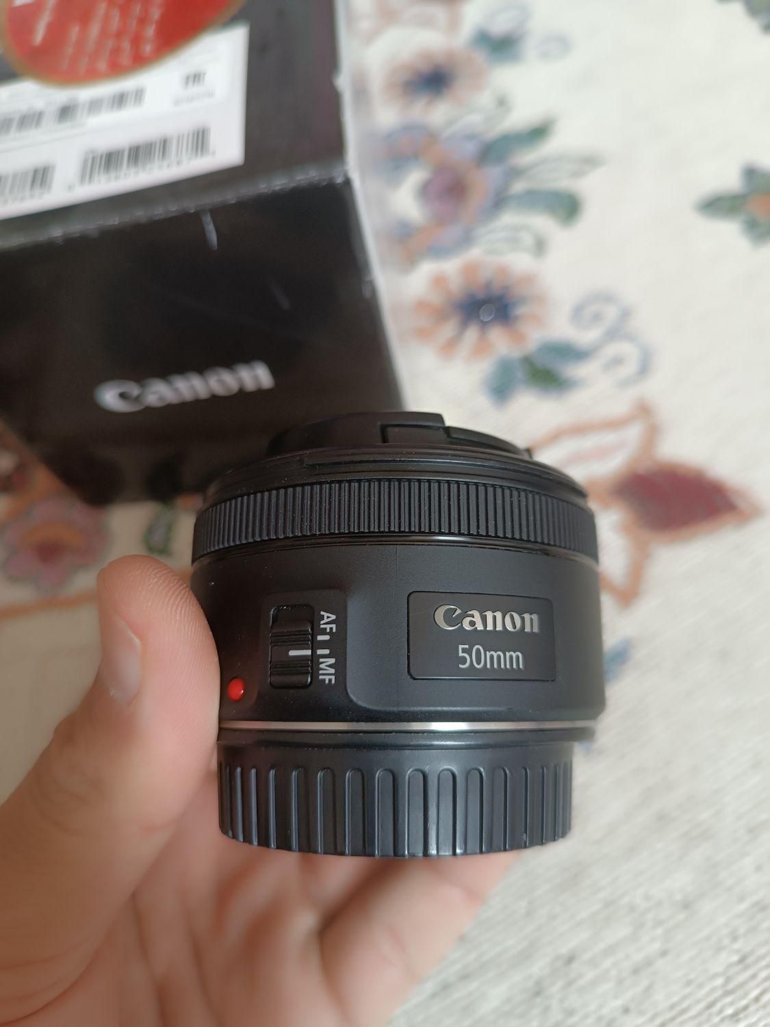 لنز دوربین کانن 50 - f1.8|دوربین عکاسی و فیلم‌برداری|ایلام, |دیوار