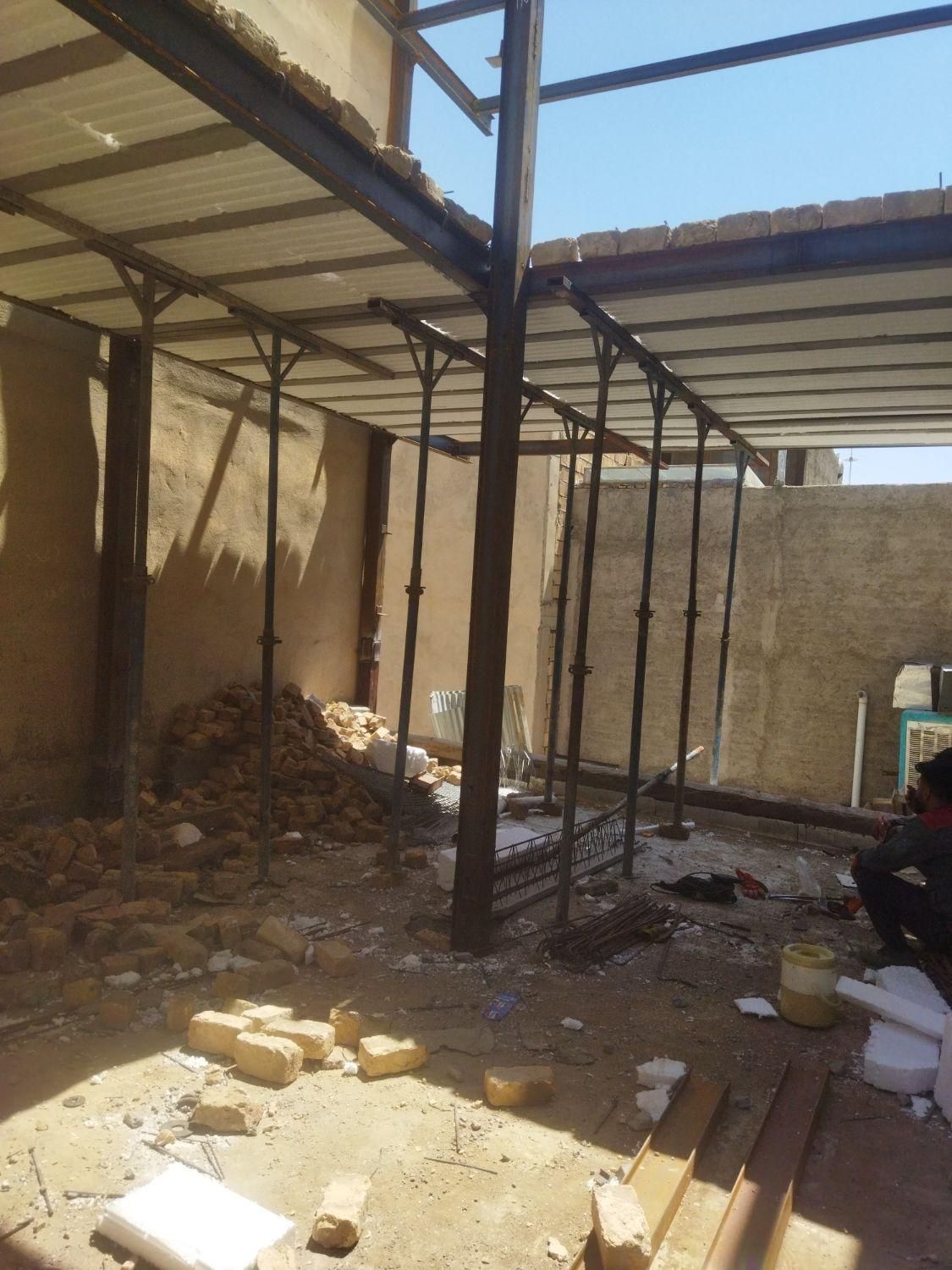 اجرای انواع سقف تیرچه اسکلت فلز و آرماتور|خدمات پیشه و مهارت|ساوه, |دیوار