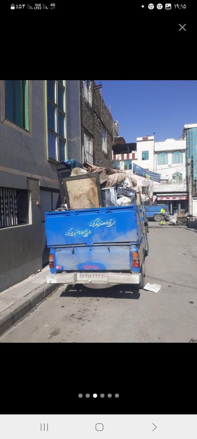 باربری نیسان وانت بار حمل اثاث با کارگر|خدمات حمل و نقل|قم, زنبیل آباد|دیوار