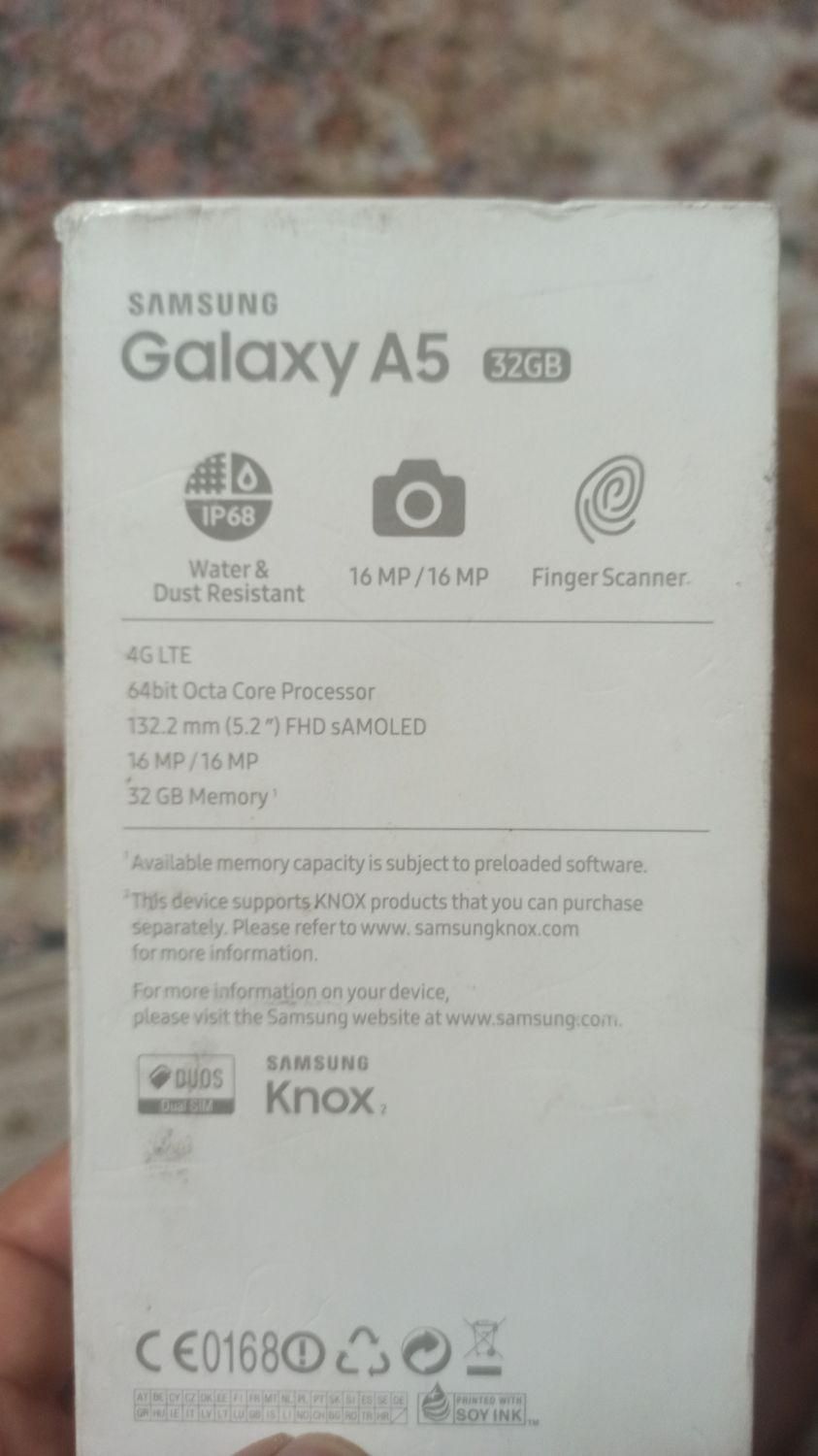 سامسونگ Galaxy A5 (2017) ۳۲ گیگابایت|موبایل|تهران, سعادت‌آباد|دیوار