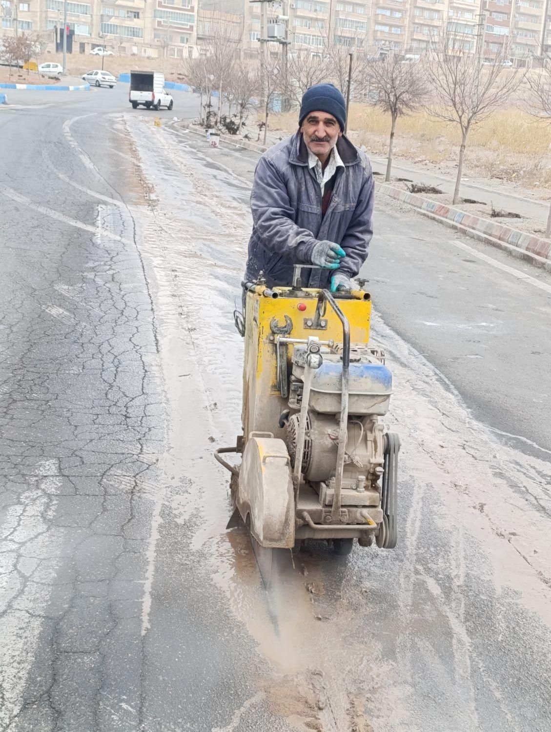 خدمات کاتر زنی وبرش آسفالت|خدمات پیشه و مهارت|تبریز, |دیوار