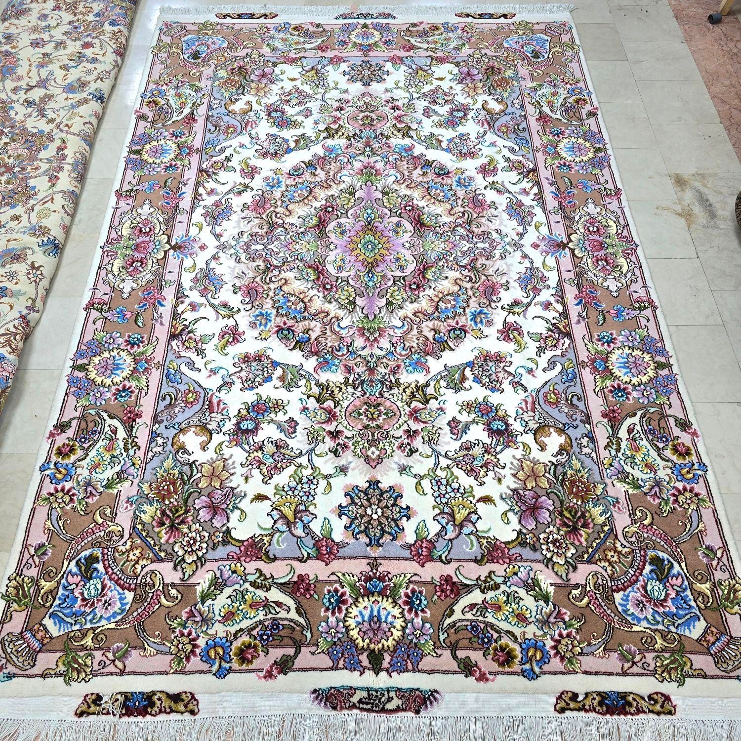 فرش دستباف طرح خطیبی  جفت ۶ متری  نو|فرش|تهران, ده‌ونک|دیوار