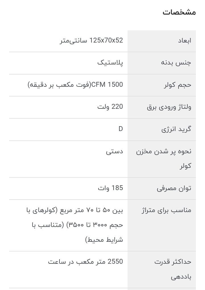 کولر پرتابل آبی سلولزی برفاب 4500 نماینده فروش|کولر آبی|اصفهان, خواجو|دیوار