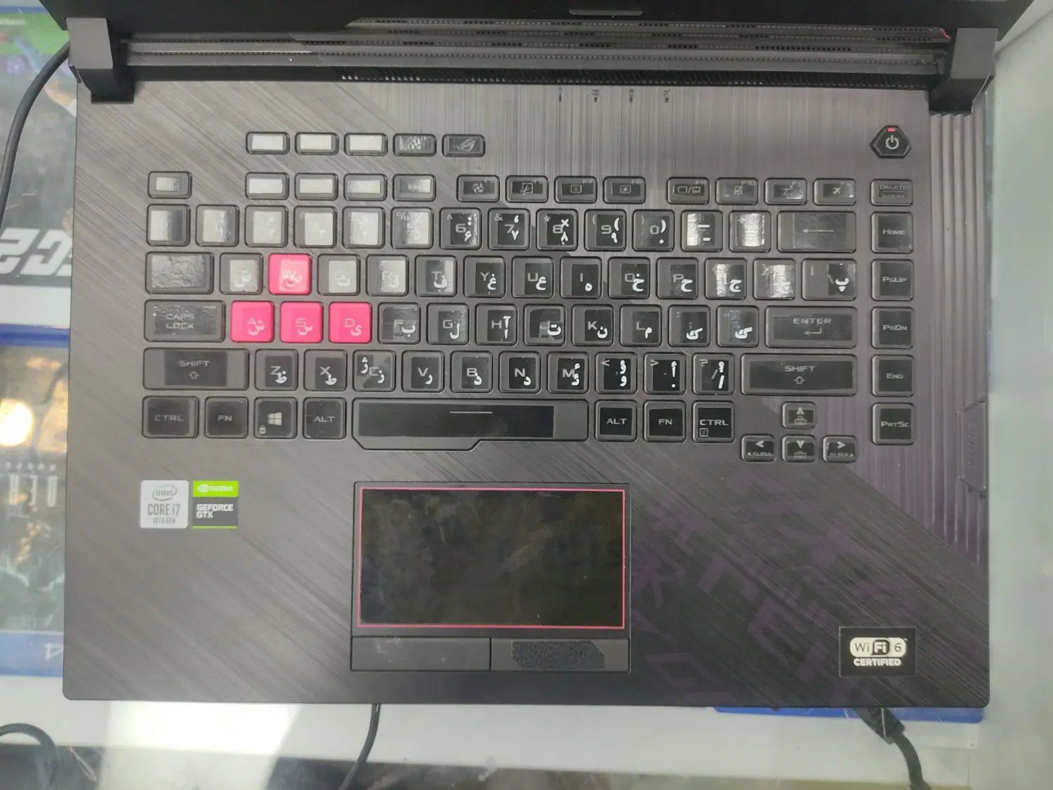 Asus rog i7 1650TI|رایانه همراه|کرج, اصفهانی‌ها|دیوار
