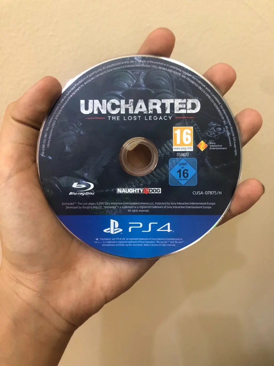 سی دی بازی پی اس 4 انچرتد یا UNCHARTED|کنسول، بازی ویدئویی و آنلاین|تهران, کاشانک|دیوار