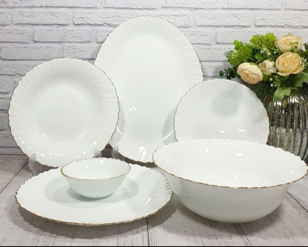 سرویس ارکوپال گلدن اوپال تحت لیسانس فرانسه|ظروف سرو و پذیرایی|مشهد, هفده شهریور|دیوار