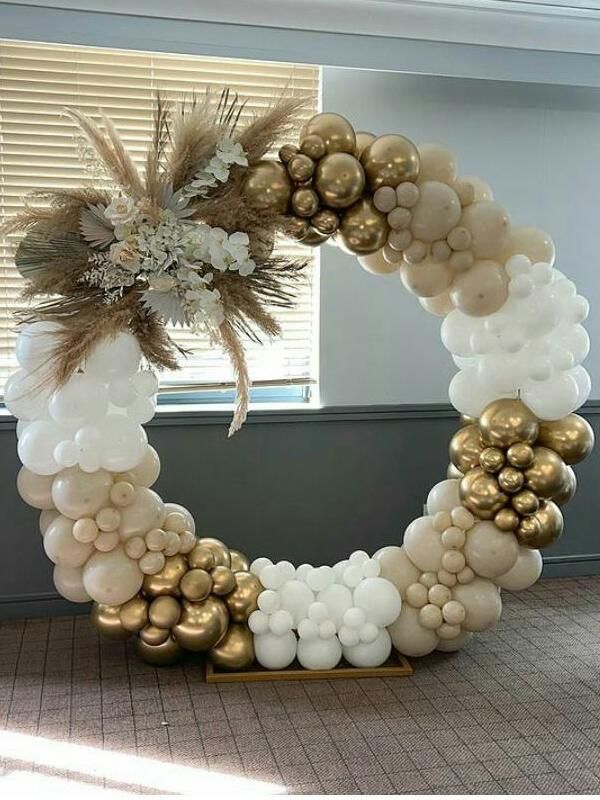 طراحی دیزاین و بادکنک آرایی|خدمات پذیرایی، مراسم|قم, نیروگاه|دیوار