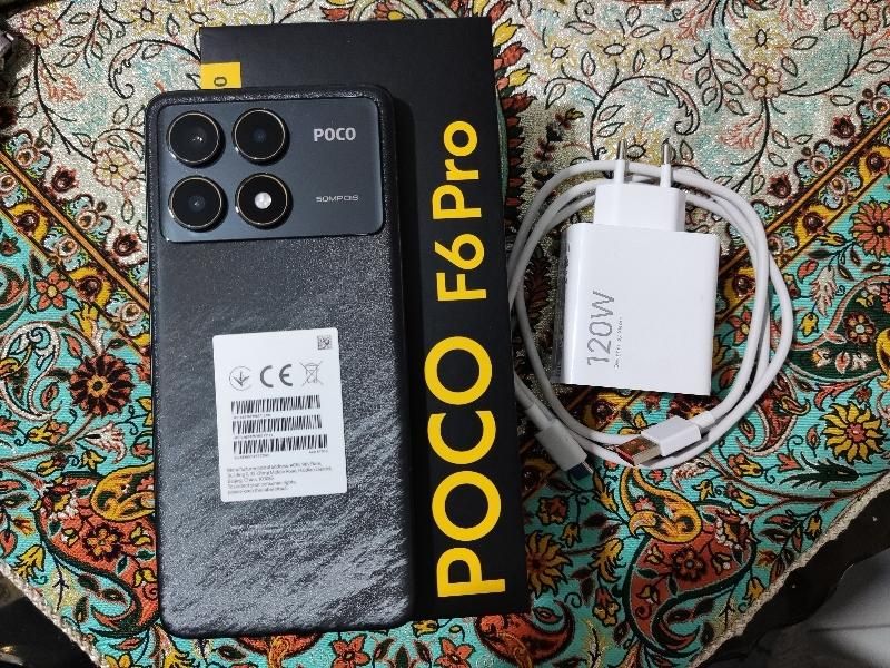 شیائومی Poco F6 Pro با حافظهٔ ۵۱۲ گیگابایت|موبایل|تهران, تهرانپارس شرقی|دیوار