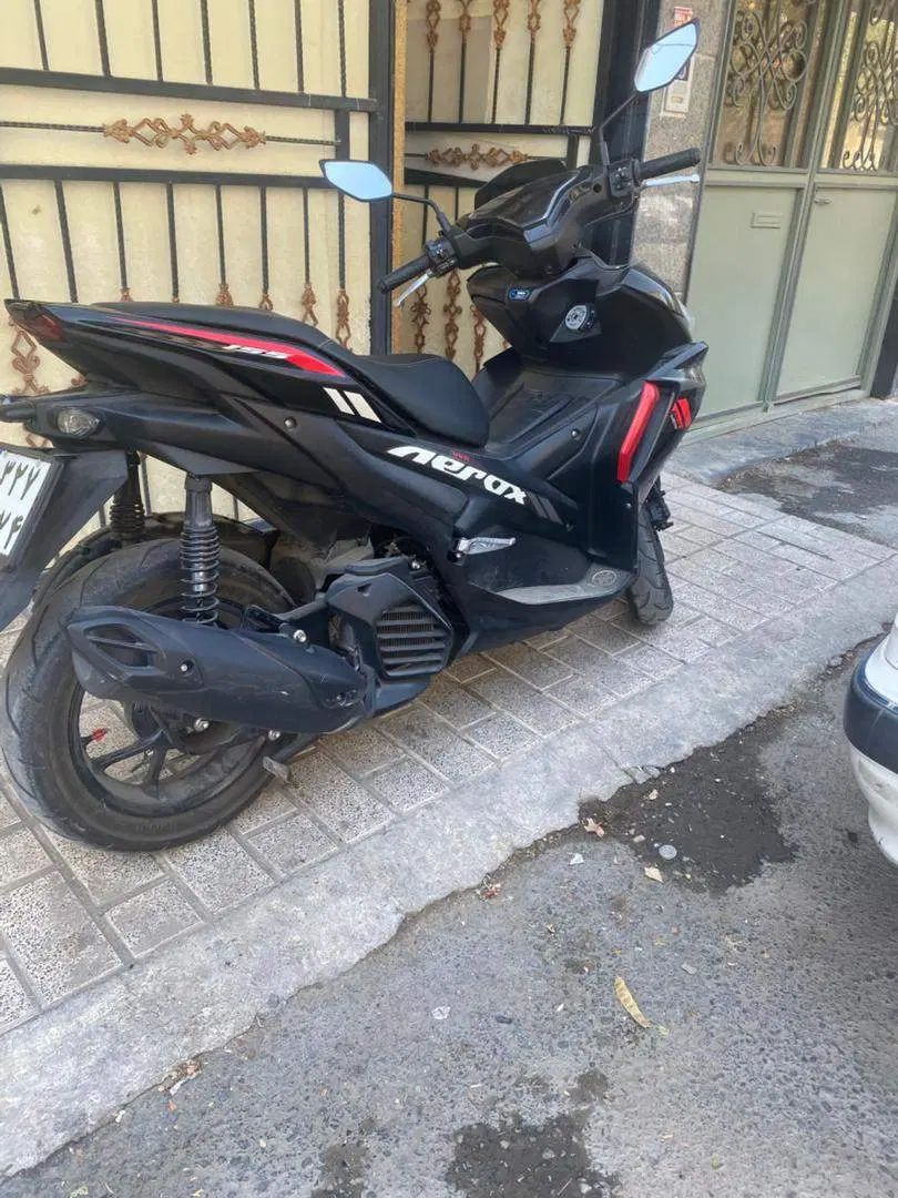 موتور  مشابه صفر  مدل ۱۴۰۰ yamaha aerox|موتورسیکلت|تهران, شمس‌آباد|دیوار