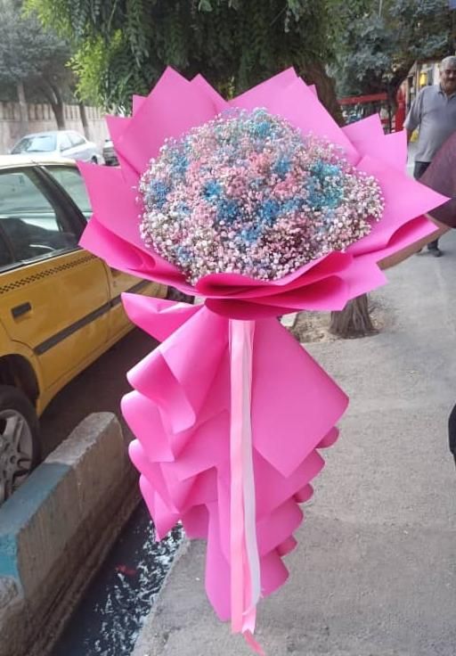 دسته گل ژیپسوفیلا عروس هلندی|گل و گیاه طبیعی|تهران, شهرک آزادی|دیوار