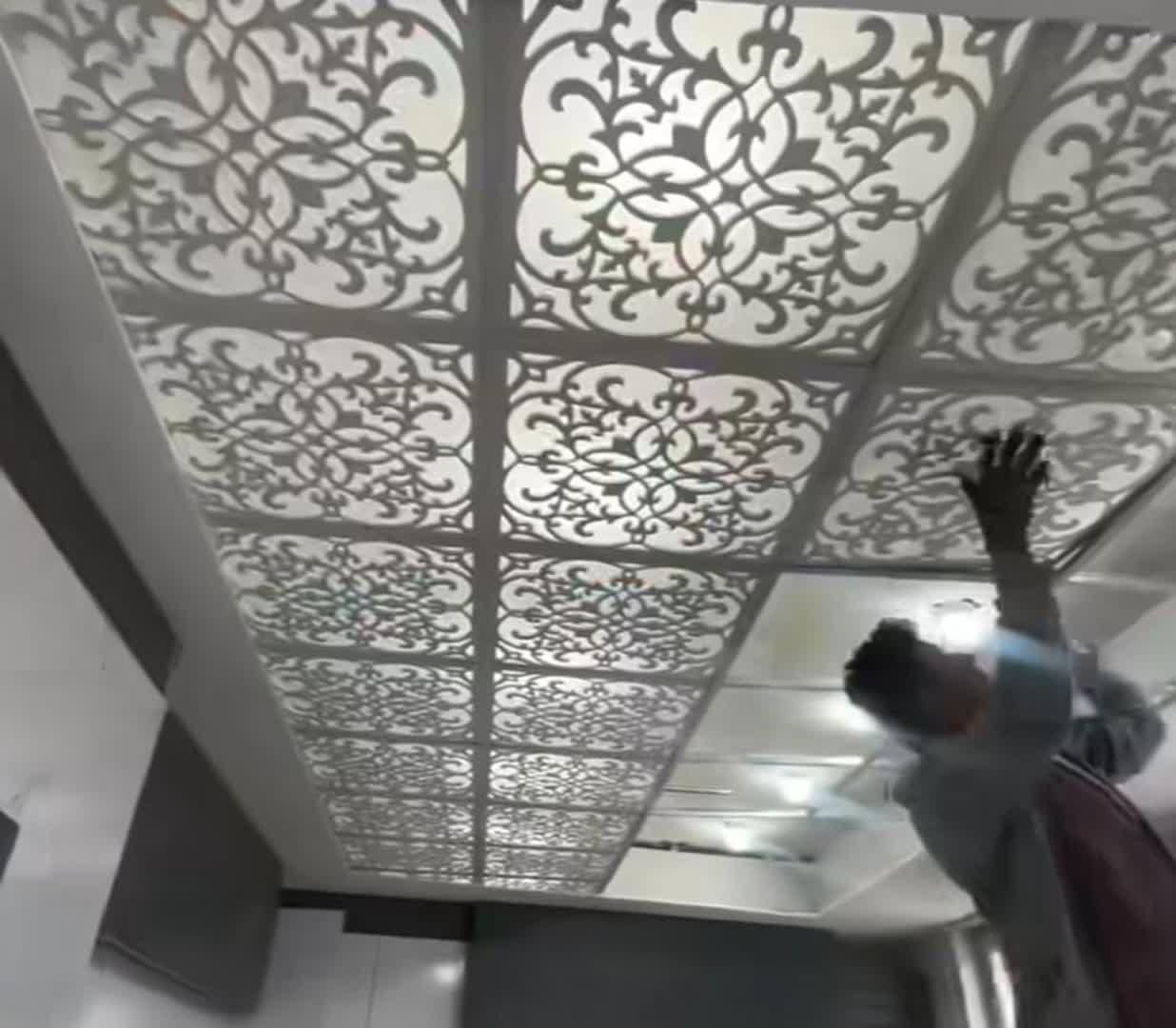 سقف‌کاذب کناف پارکت‌ کفپوش آسمان‌مجازی سی‌ان‌سی|خدمات پیشه و مهارت|اراک, |دیوار