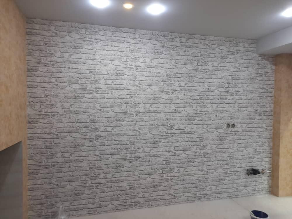 نصب کاغذ دیواری و پوستر به طور حرفه ای|خدمات پیشه و مهارت|قشم, |دیوار