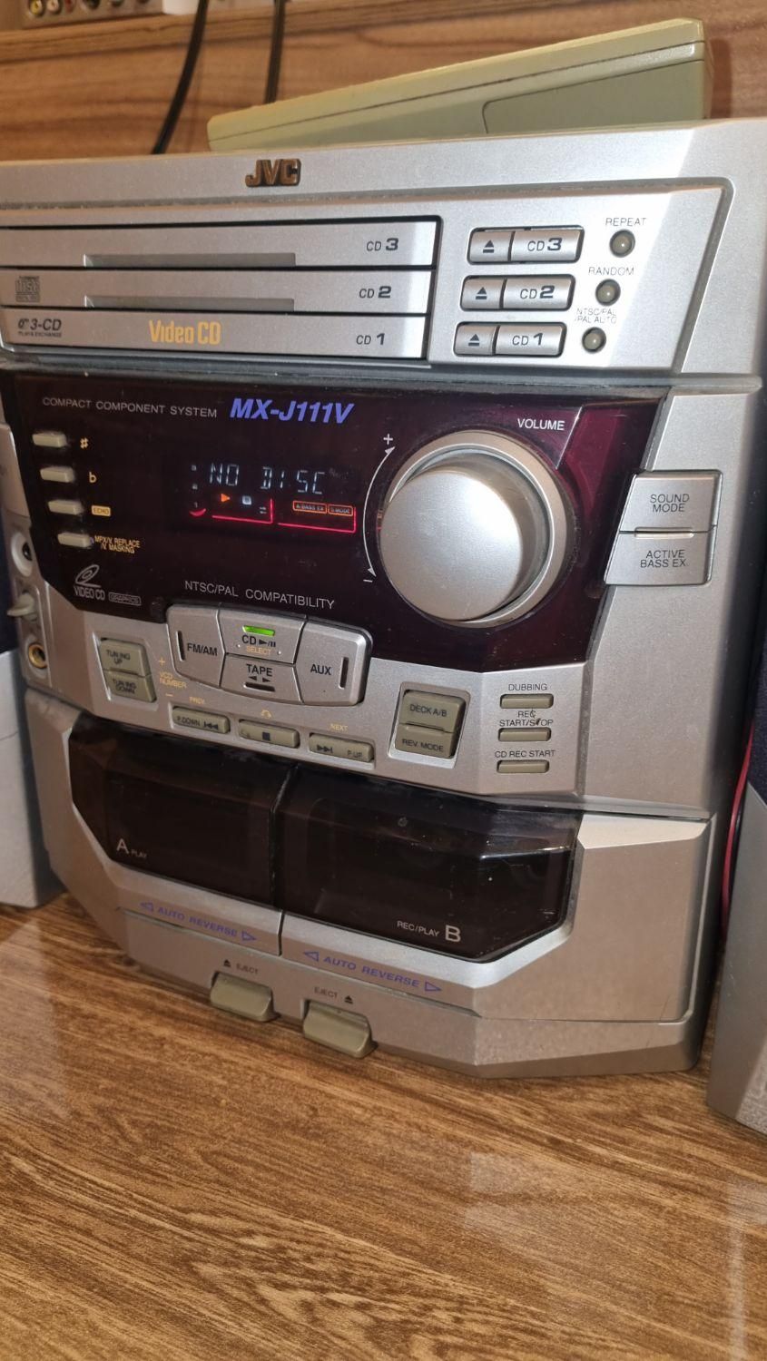 ضبط jvc اصل|سیستم صوتی خانگی|آمل, |دیوار