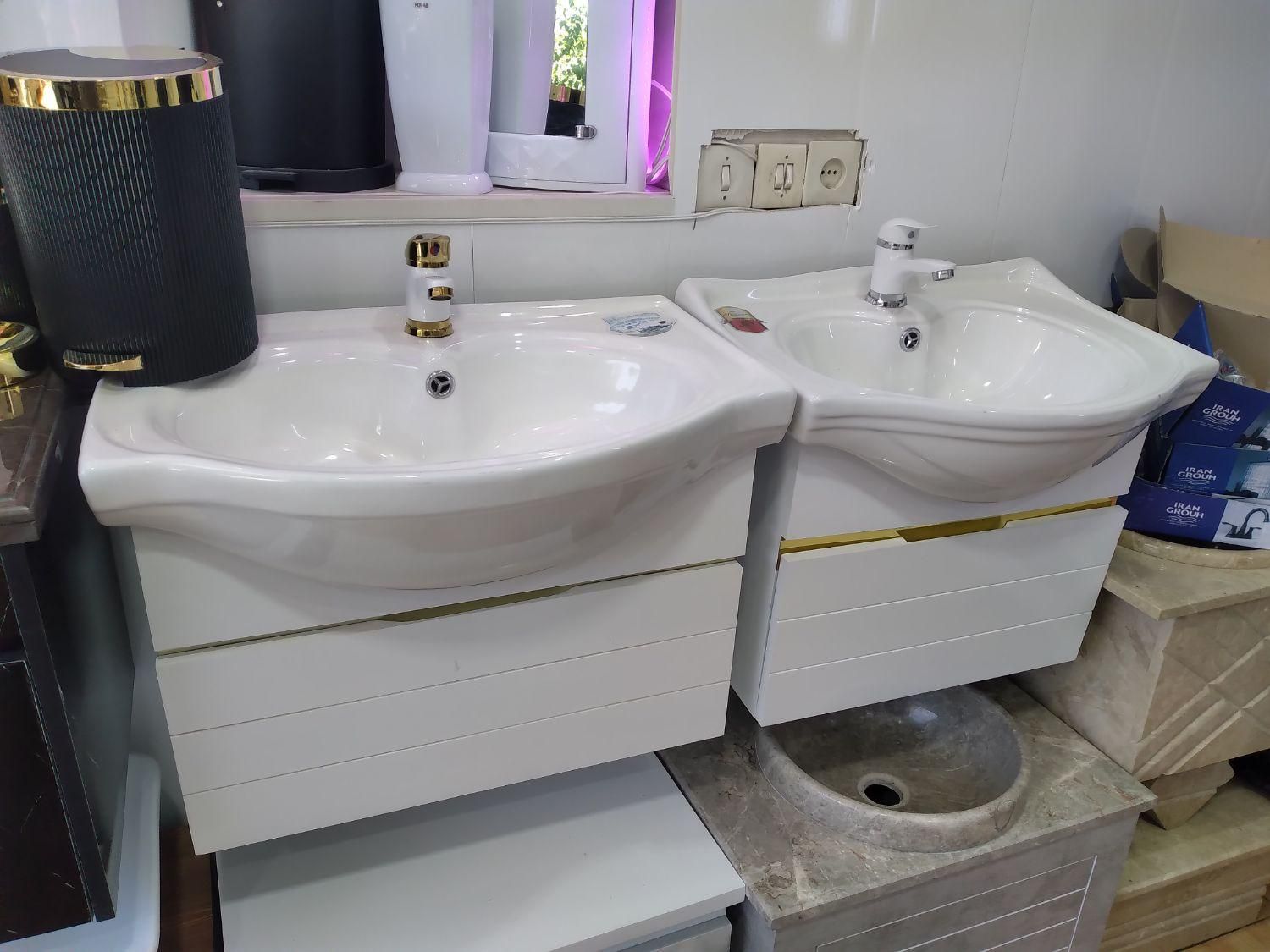 فروش روشویی کابینتی سلطنتی پایه دار|لوازم سرویس بهداشتی|نجفآباد, هفده شهریور|دیوار