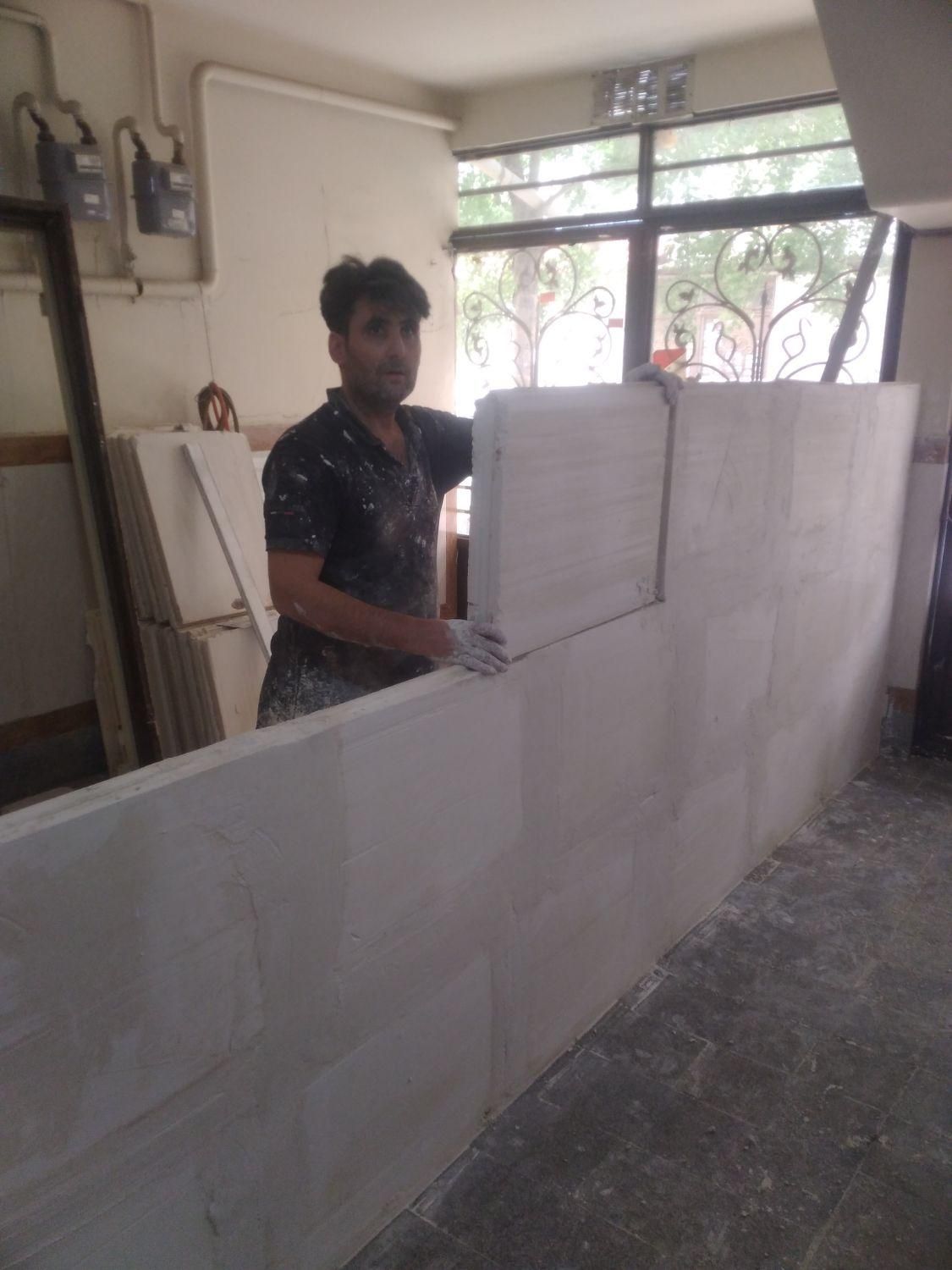 خدمات گچ کاری وگچبری ولکه گیری|خدمات پیشه و مهارت|مشهد, کوی المهدی|دیوار