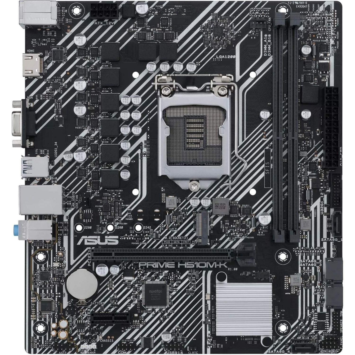 مادربرد ایسوس مدل PRIME H510M-K DDR4|قطعات و لوازم جانبی رایانه|محلات, |دیوار