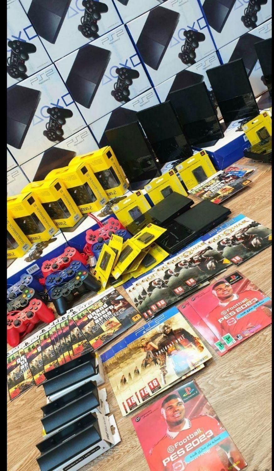 پلی استیشن 2 دوال شوک اصل هوشمندسازی شده ps2|کنسول، بازی ویدئویی و آنلاین|مشهد, شهید معقول|دیوار