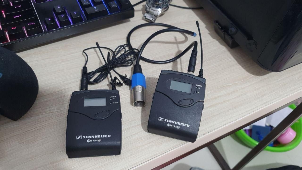 میکروفون بیسیم یقه ای سنهایزر مدل EW 100 ENG G3|صوتی و تصویری|بندرعباس, |دیوار