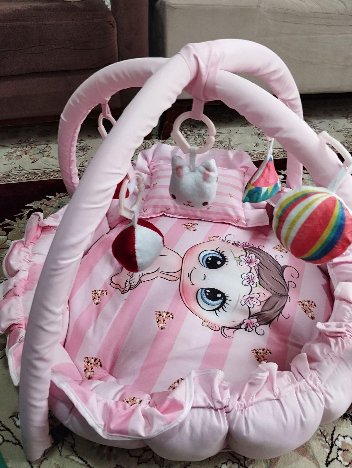 تشک بازی بچه دخترانه|اسباب و اثاث بچه|قم, پردیسان|دیوار