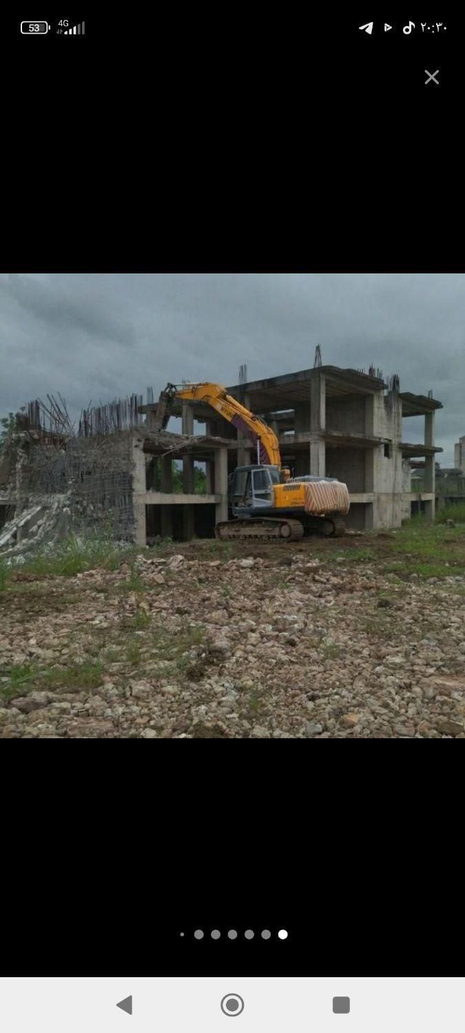 تخریب ساختمان و خاکبرداری و خرید ضایعات|خدمات پیشه و مهارت|رامسر, |دیوار