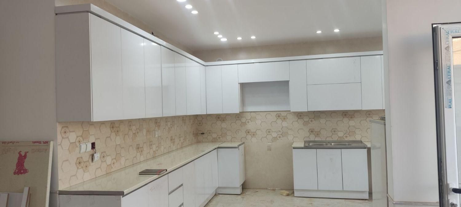 کابینت از پیش ساخته سفید براق|مصالح و تجهیزات ساختمان|کاشان, نوش آباد|دیوار