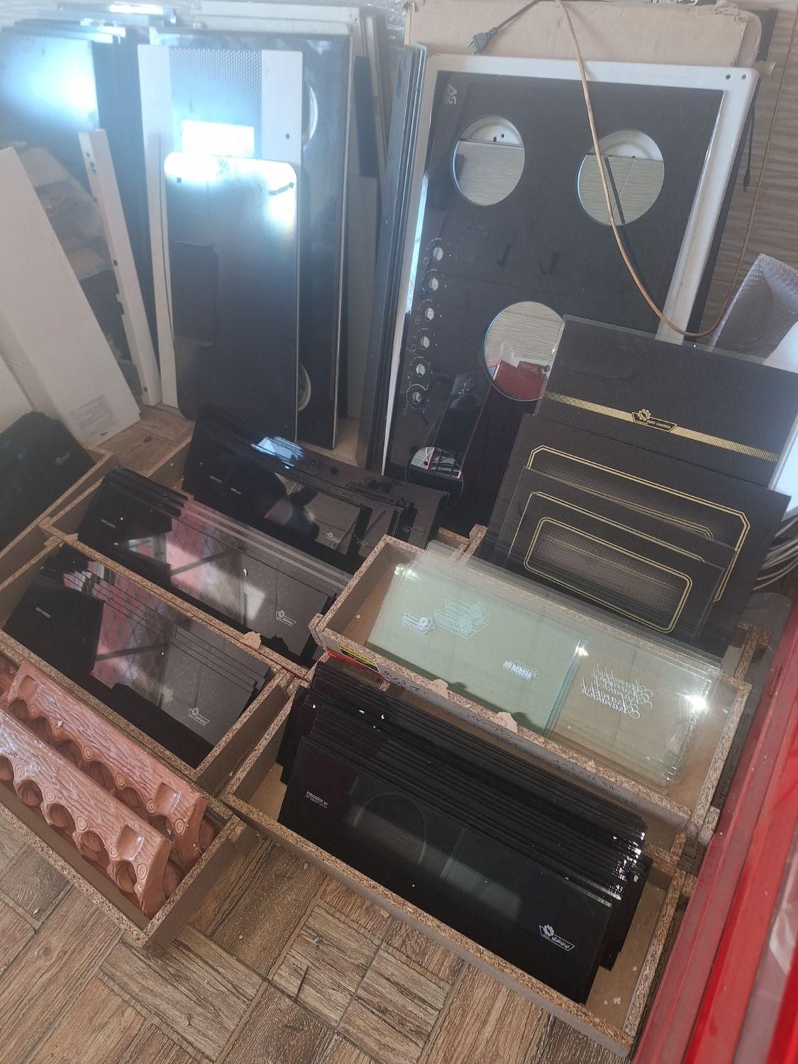 انواع شیشه بخاری|خدمات پیشه و مهارت|تربت جام, شیخ احمد جامی|دیوار