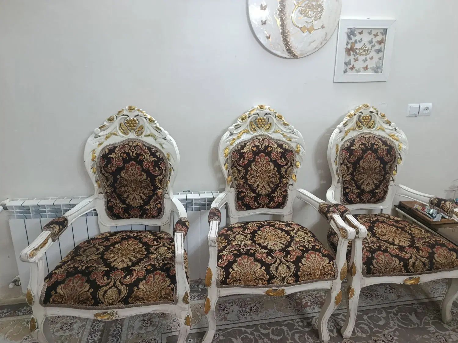 مبل استیل چوب گردو|مبلمان خانگی و میز عسلی|تهران, مشیریه|دیوار