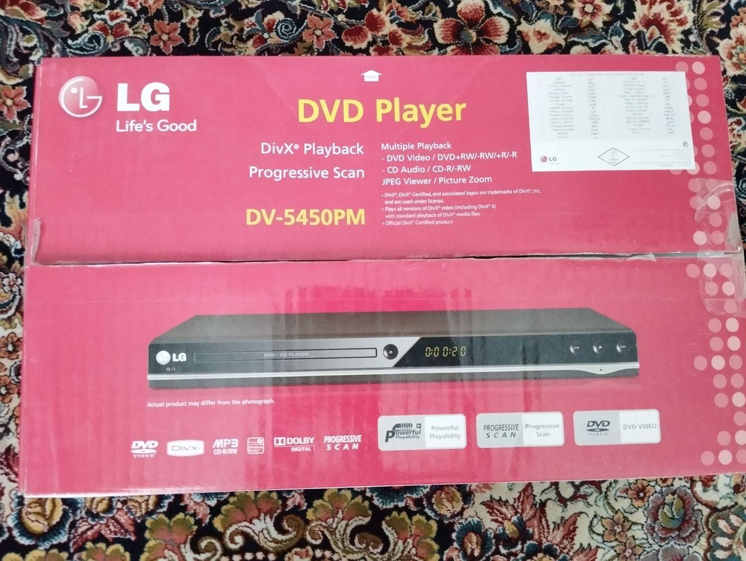 دستگاهDVD(سی دی)|پخش‌کننده DVD و ویدیو|طبس, |دیوار