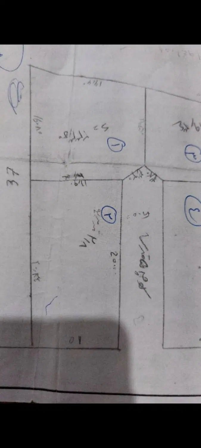 زمین بلوار بهشتی پشت پمپ 218متر سند دارد کنار پمپ|فروش زمین و ملک کلنگی|ایرانشهر, |دیوار