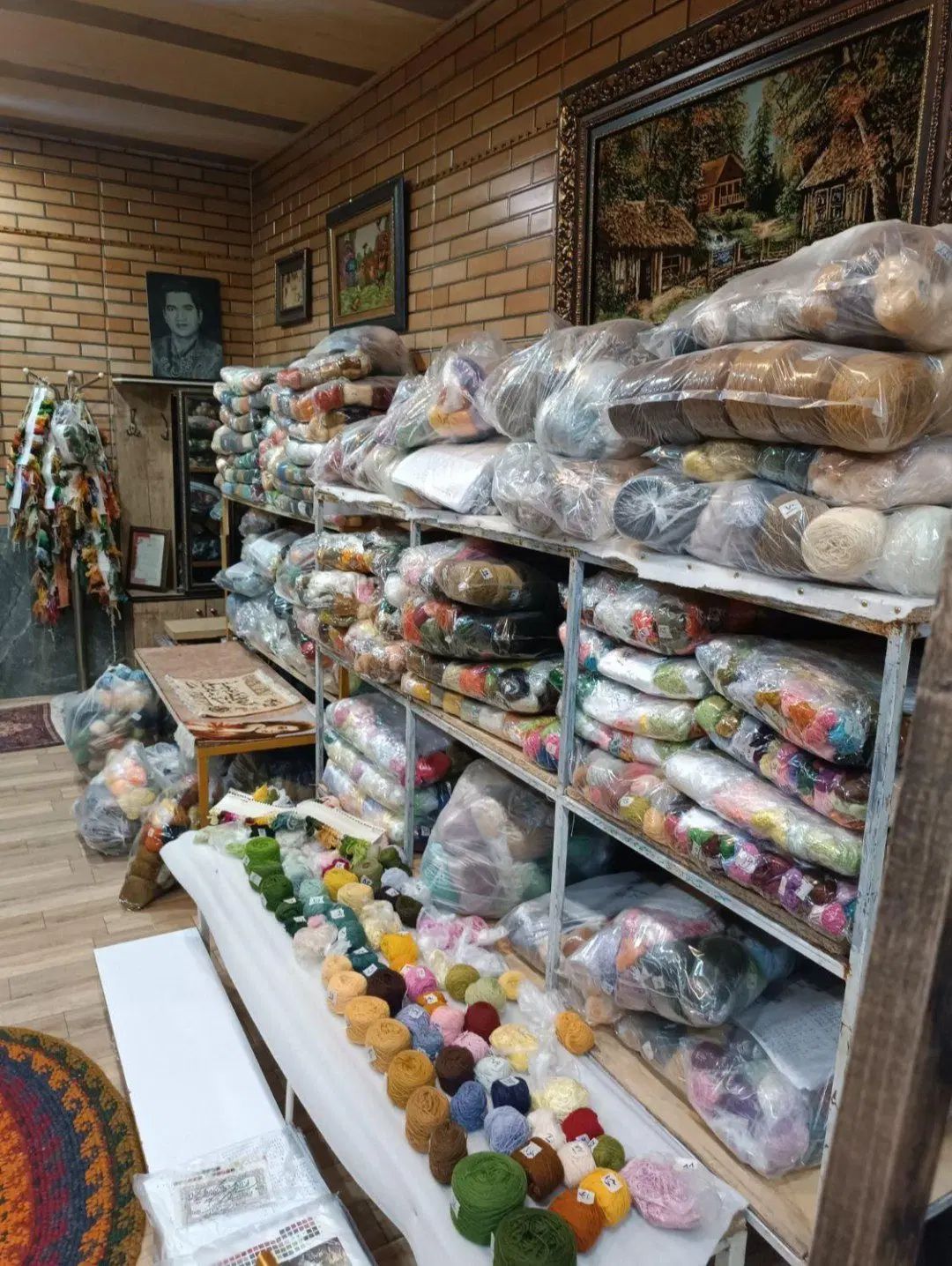 نخ و نقشه تابلوفرش (تابلو فرش) برای بافت شما|تابلو فرش|تبریز, |دیوار