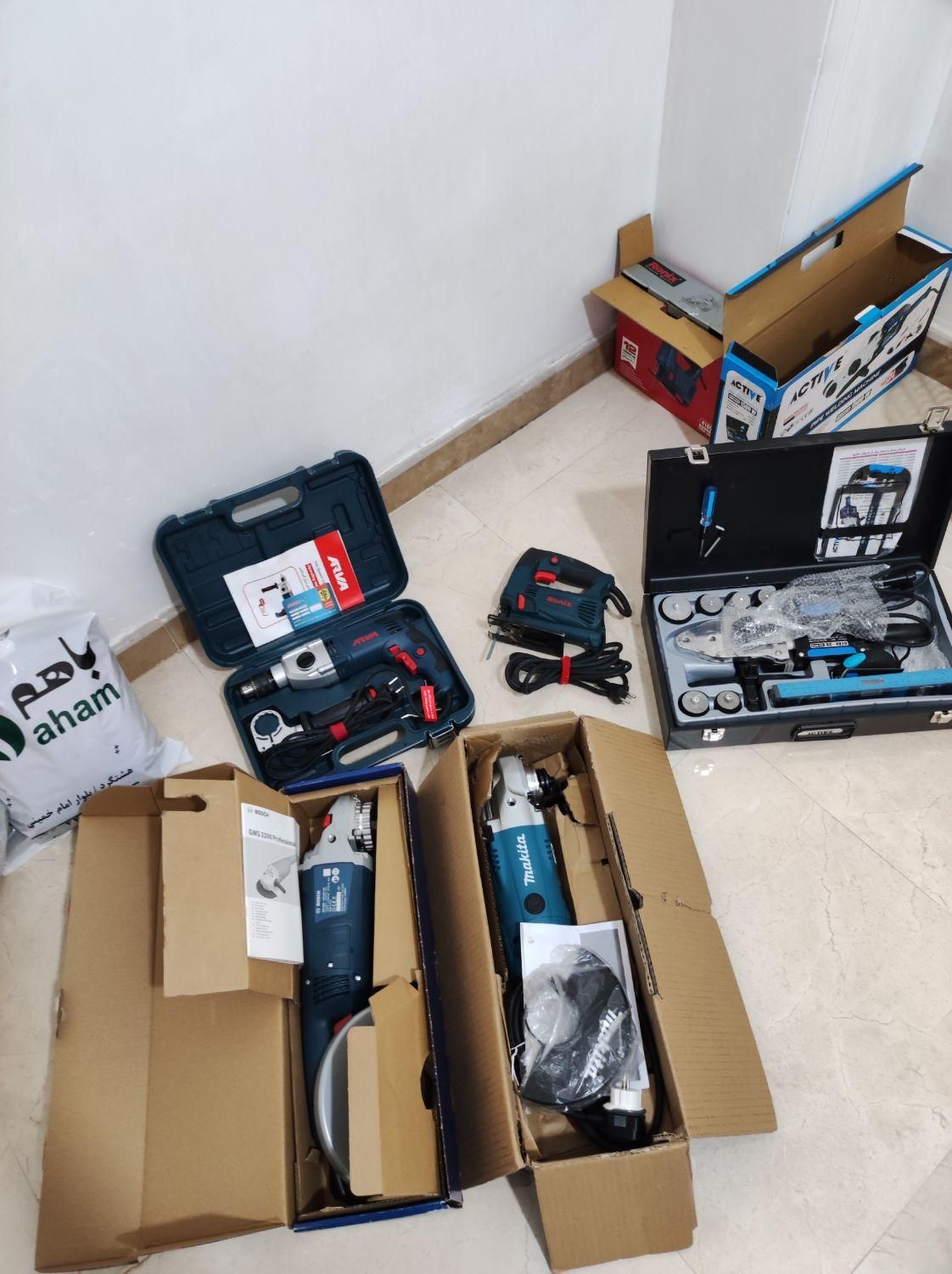 فرز سنگبری،دریل گیربکسی و بر تعدادی ابزار|ماشین‌آلات صنعتی|رشت, کوی امام رضا|دیوار