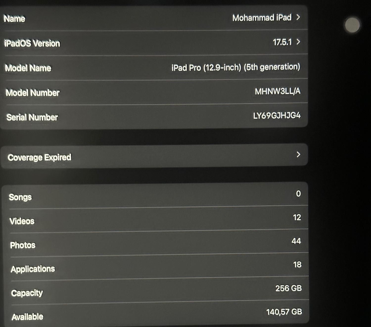 Ipad Pro 2021 M1 12.9 Inch Cellular ایپد پرو|تبلت|تهران, ونک|دیوار