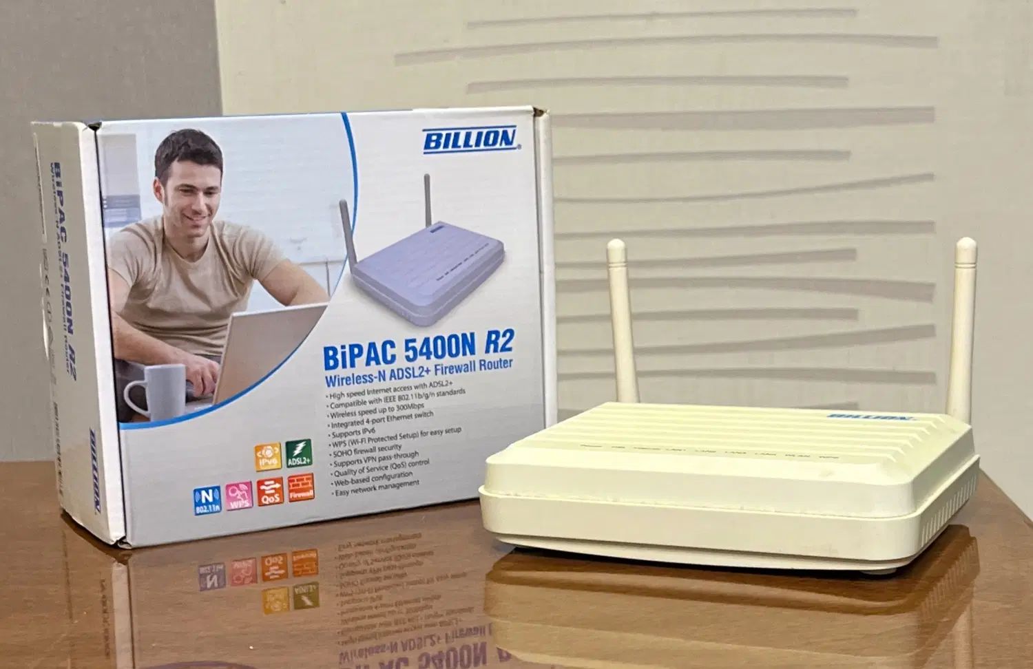 مودم روتر +ADSL2 بیلیون مدل Billion BiPAC 5400N R2|مودم و تجهیزات شبکه|تهران, زعفرانیه|دیوار