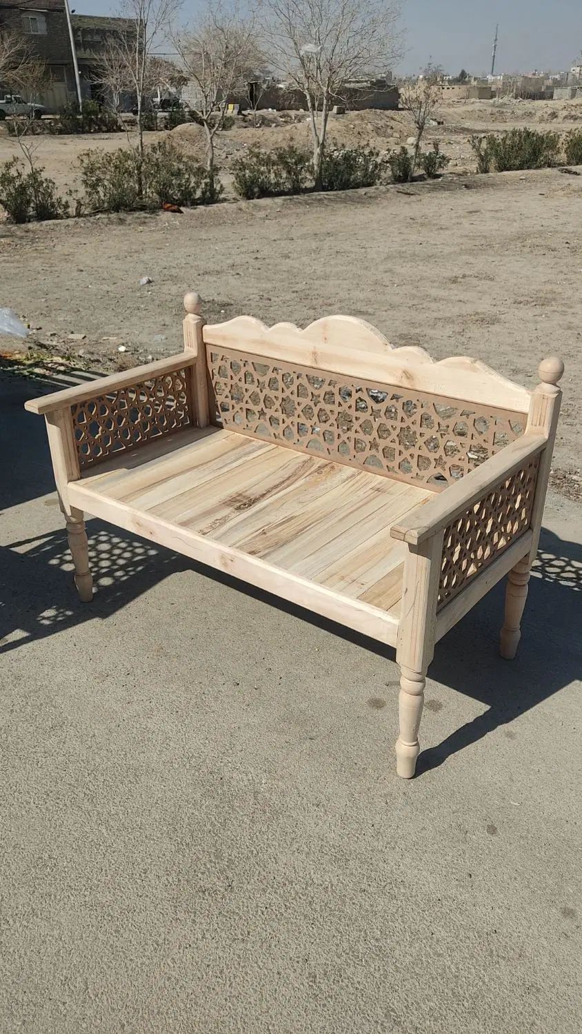 تخت سنتی/دونفره/چنار|مبلمان خانگی و میز عسلی|اصفهان, پرتمان|دیوار