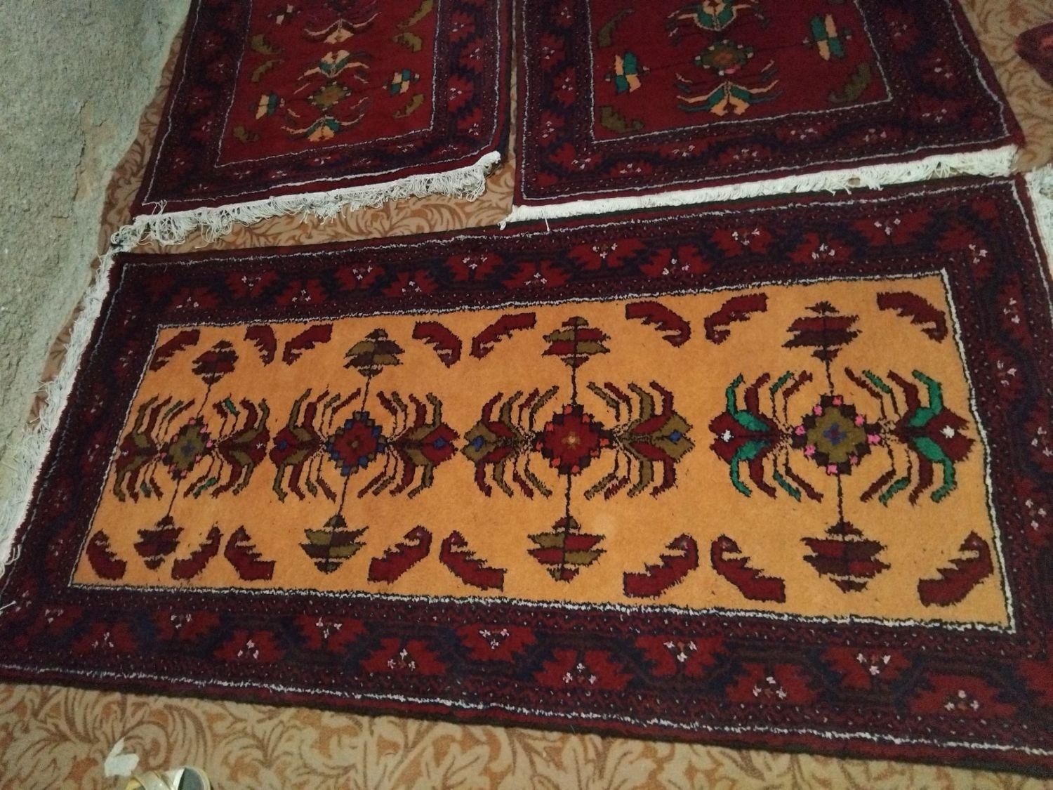 قالیچه دست باف فروشی نو|فرش|قائن, |دیوار