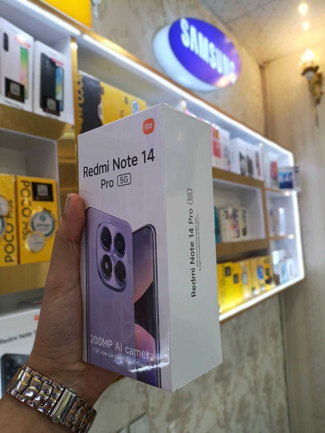 شیائومیredmi note 14 pro 5g با حافظهٔ ۵۱۲ گیگابایت|موبایل|مشهد, فرهنگ|دیوار