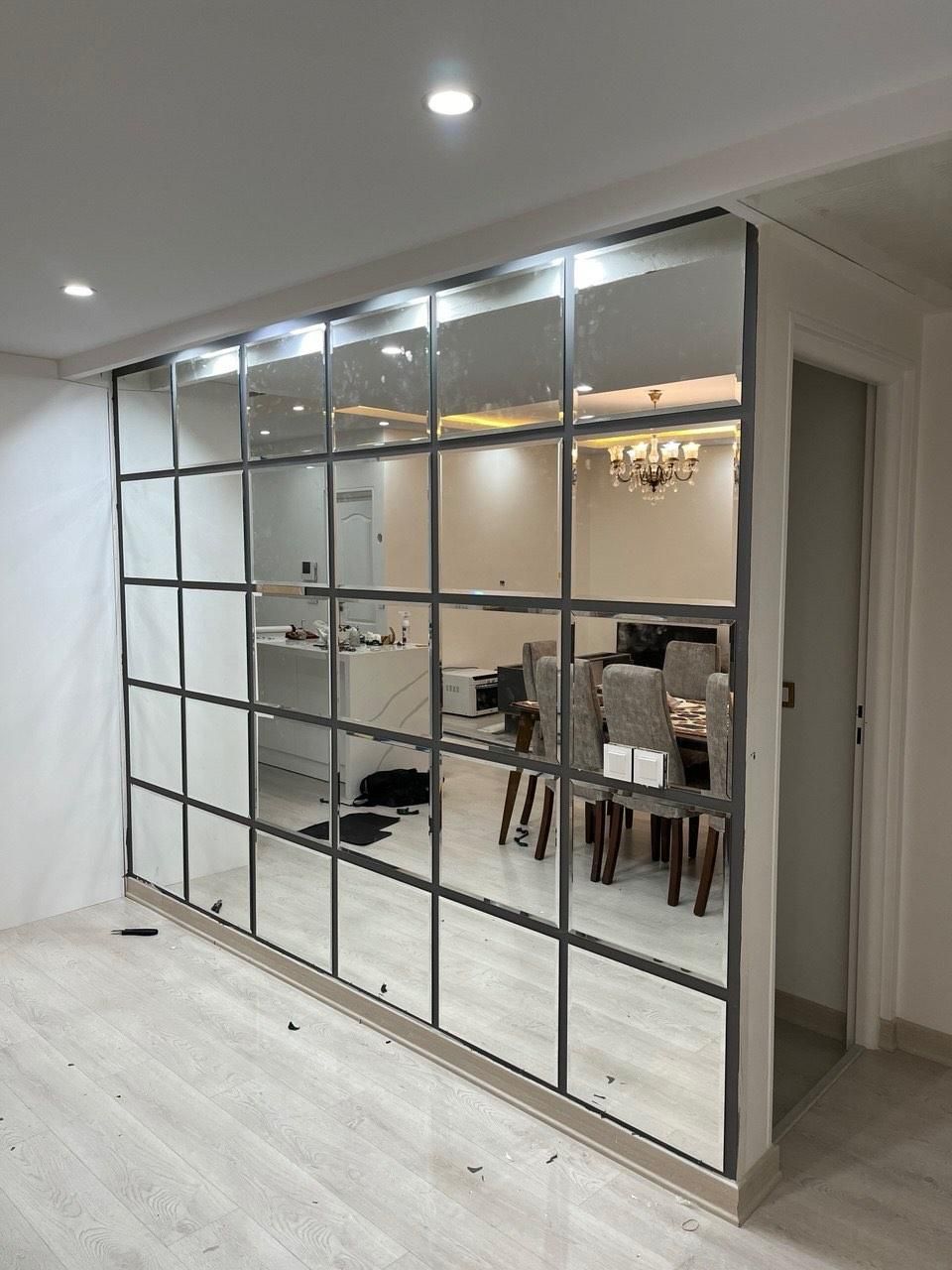 آینه دکوراتیو اینه قدی دفرمه|آینه|کرج, گلشهر|دیوار