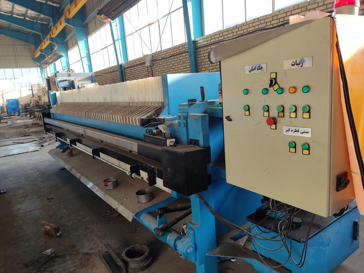 فیلترپرس جداساز جامد مایع|ماشین‌آلات صنعتی|قزوین, |دیوار