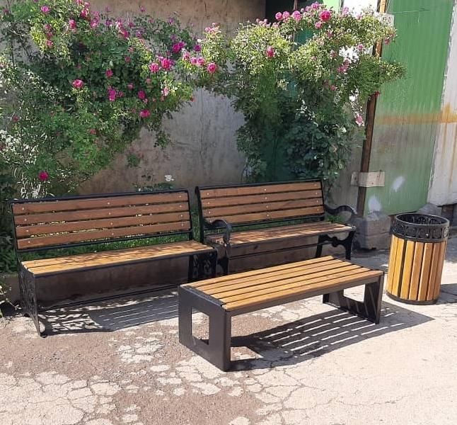نیمکت چوبی چدنی|صندلی و نیمکت|تهران, فردوس|دیوار