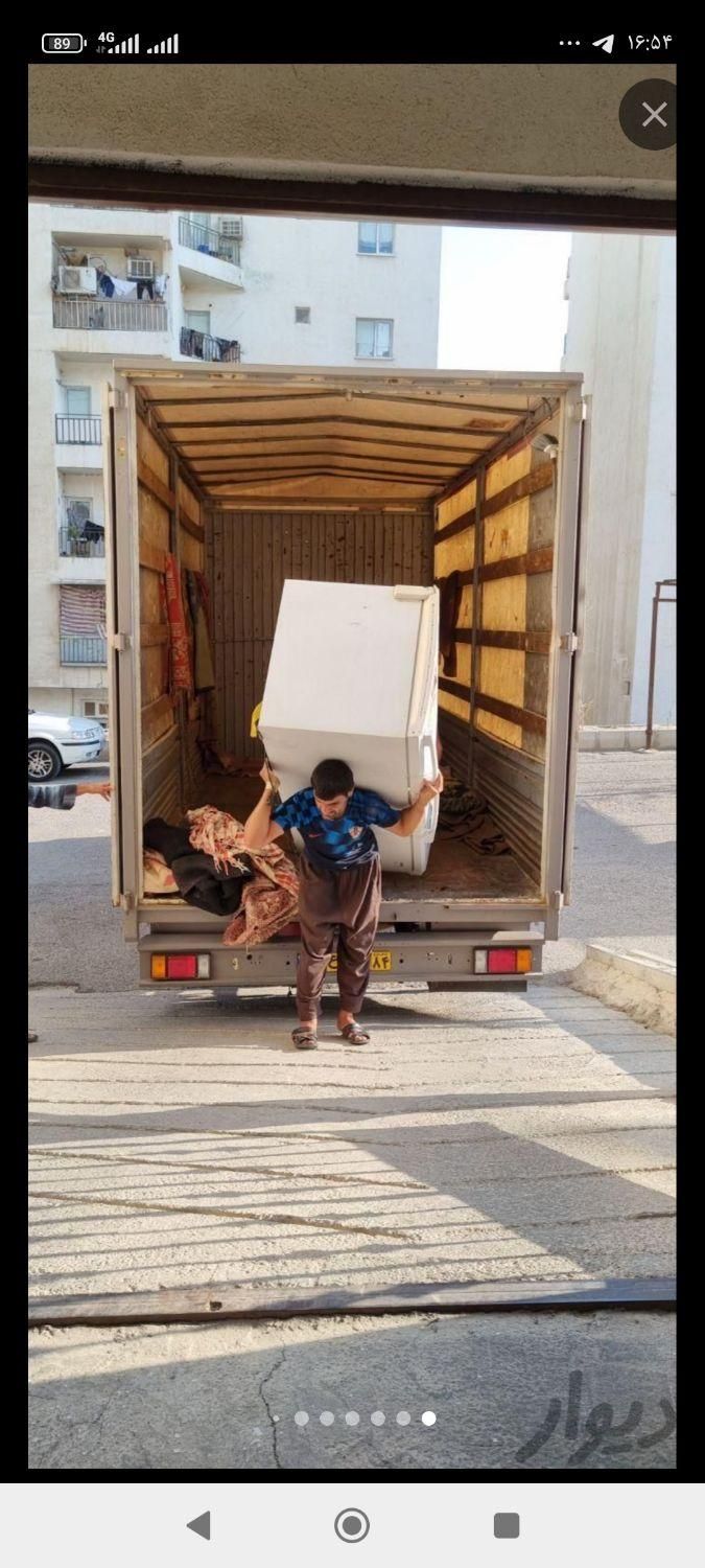 باربری( ملت بار )جابجای اثاثکشی منزل کنگان باکارگر|خدمات حمل و نقل|بندر کنگان, |دیوار